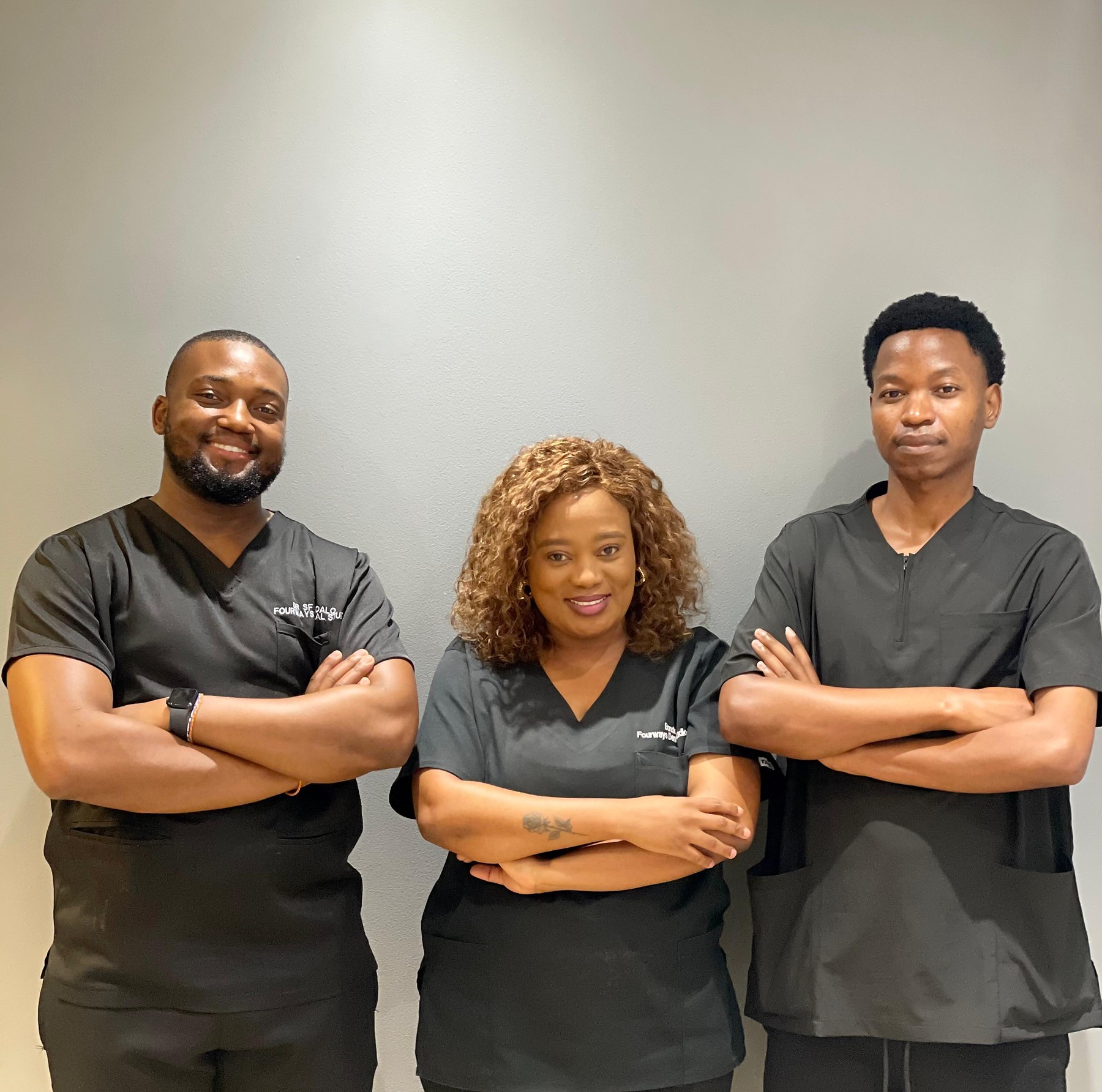 Fourways Dental Studio team together